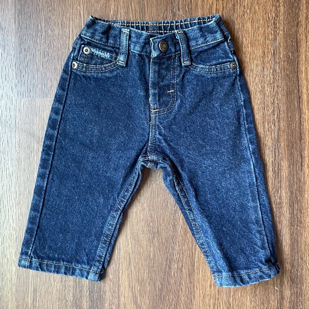 Wrangler Infant 6-9 Month Blue Jeans